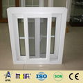 PVC Sliding window with double glass.