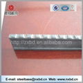 China high quality hot rolled mild carbon steel serrated flat bar 1