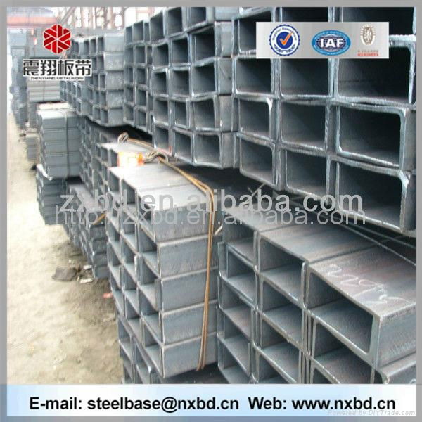 Hot rolled mild carbon china prime steel channel 5