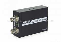 3G/HD SDI to HDMI converter