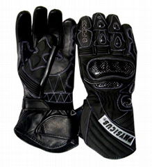 Motor bike gloves