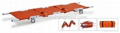 CE ISO FDA approved Folding Stretcher made of high-strength aluminum alloy