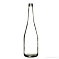 White 750ml Burgundy Wine Glass Bottle 1