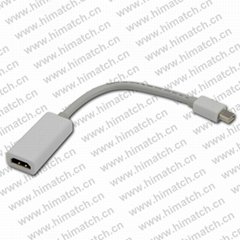 Mini Dp Male to HDMI Female Cable Adapter