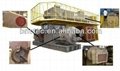 double stage vacuum extruder for brick making machine