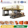 Vacuum extruder for brick making machine