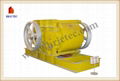 Roller mill for brick making machine