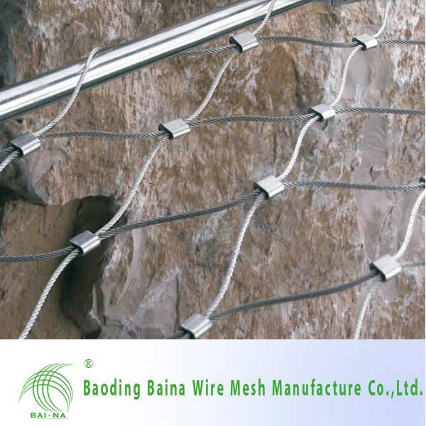 stainless steel flexible rope mesh