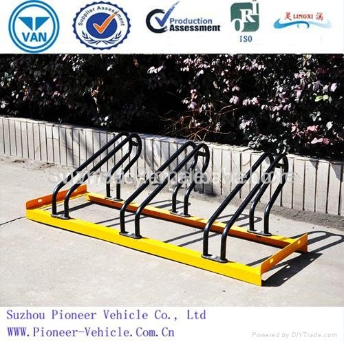 Most Durable Floor Mounted Grid Bicycle Stand (ISO SGS TUV Certified)