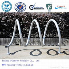 Wave Bicycle Display Rack (ISO SGS TUV Aproved)