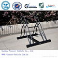 Floor Mounted Grid Style Bicycle Standing Rack (ISO SGS TUV Approved) 1
