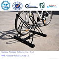 Floor Mounted Grid Style Bicycle Standing Rack (ISO SGS TUV Approved) 2