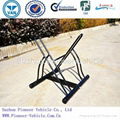 Floor Mounted Grid Style Bicycle Standing Rack (ISO SGS TUV Approved) 3