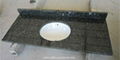 Butterfly Blue Granite Bathroom Vanity