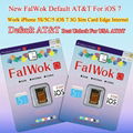 FalWok CS Default AT&T Unlock sim card