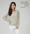 Ladies Fashion Knitted Sweater Pullover  1