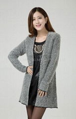 Ladies Fashion Knitted Sweater Cardigan