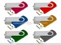 popular Plastic twist USB drive 2