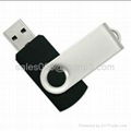popular Plastic twist USB drive 3