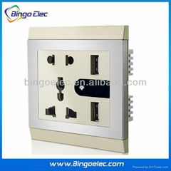 socket with USB