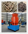 CE approved SKJ1000 flat die wood pellet mill 2