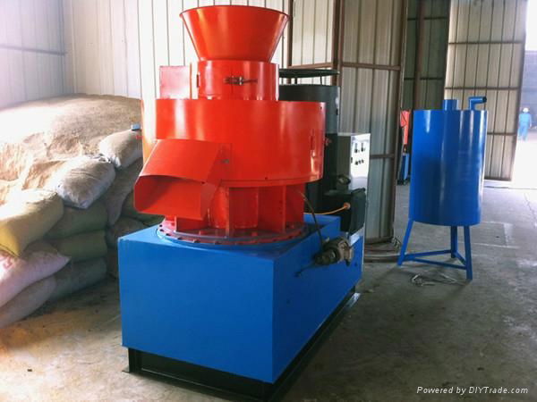 CE approved TY800 ring die wood pellet mill 2