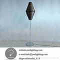 bamboo floor lamp rustic floor lamp e27 60w black fabrica de iluminacion