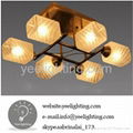 Kitchen flush ceiling lights 6 light