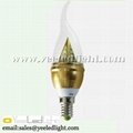 led candelabra bulbs 7w lamparas led 220v