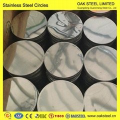 China made for aisi 410 stainless steel circle