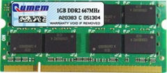 Qumem Laptop DDR2 1 GB 667MHz PC2-6400 Memory Module