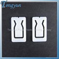 Square plastic clips for shirt packing 1