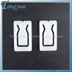 Square plastic clips for shirt packing