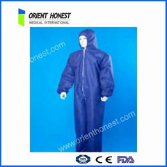 Protective Disposable Fire Resistant Coverall With Reflective Tape