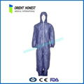 Protective Disposable Fire Resistant Coverall With Reflective Tape 2