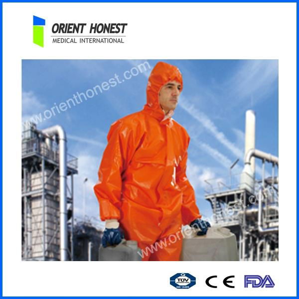 Protective Disposable Fire Resistant Coverall With Reflective Tape 3