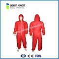 High Quality Protective Tyvek Disposable Plastic Coverall 5