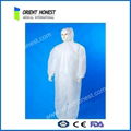 Oil Resistant Protective Disposable Tyvek Coveralls White  2