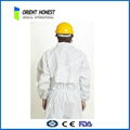 Oil Resistant Protective Disposable Tyvek Coveralls White  3