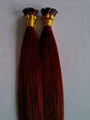 2014 Hot sale I-tip Indian virgin Human remy Pre-Bonded Hair Extension 1