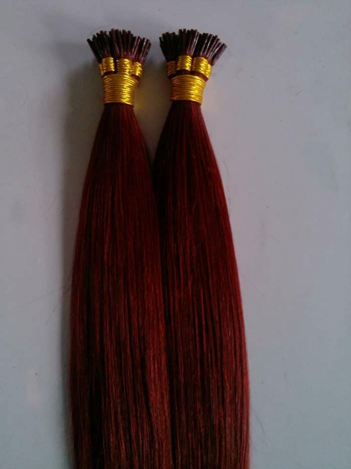 2014 Hot sale I-tip Indian virgin Human remy Pre-Bonded Hair Extension