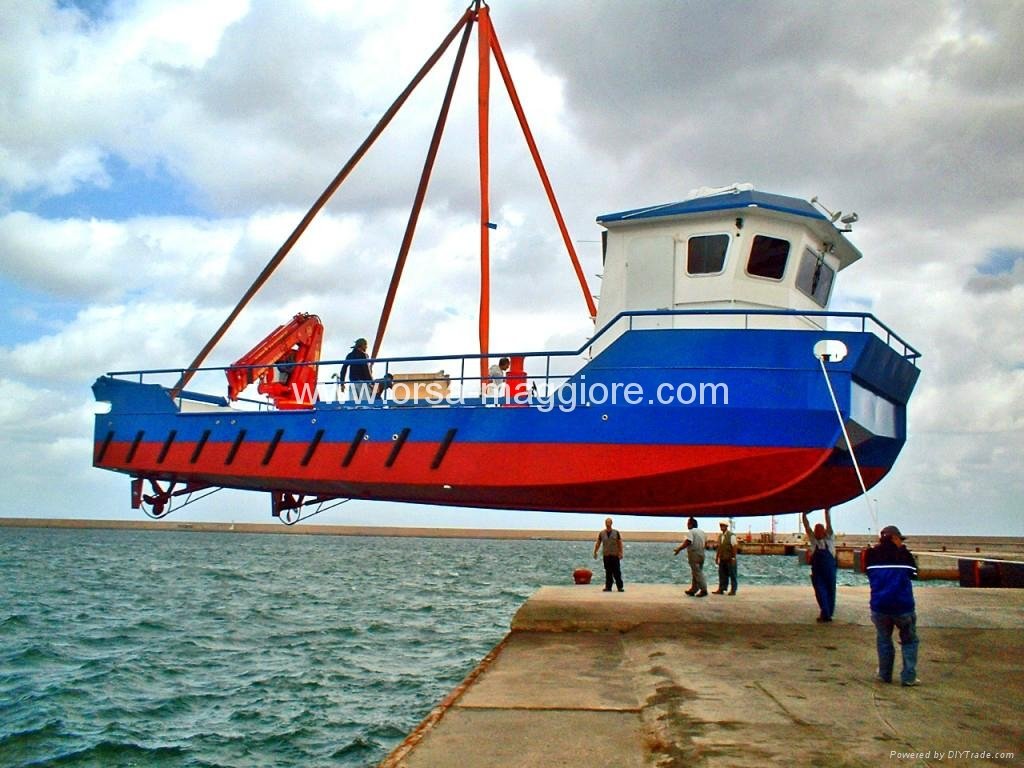 Catamaran for Aquaculture
