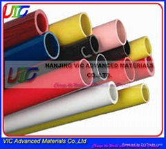 FRP fiberglass round tube