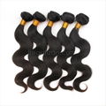 2014hot sales virgin human body wave hair 1