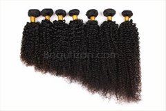Unprocessed no shedding soft and smooth human brazilian hair