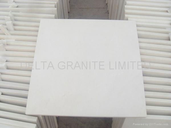 Chinese white marble tiles 