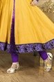 Pavitraa  Mesmerizing Yellow and Purple Salwar Kameez 4