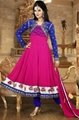Pavitraa  Exquisite Pink and Royal Blue
