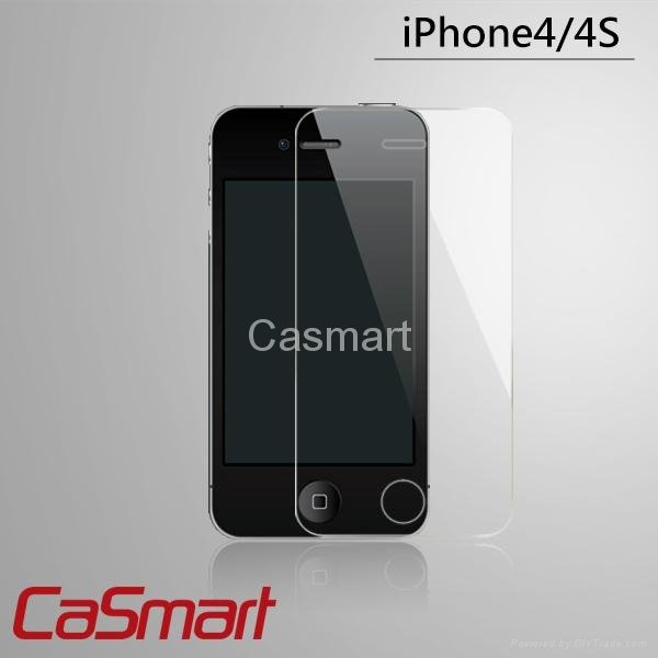 Premium Tempered Glass Screen Protector for iPhone 4/4S 