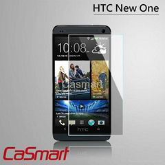 Premium Tempered Glass Screen Protector for HTC New One